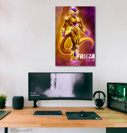 Wall Art Golden Frieza 1 DB