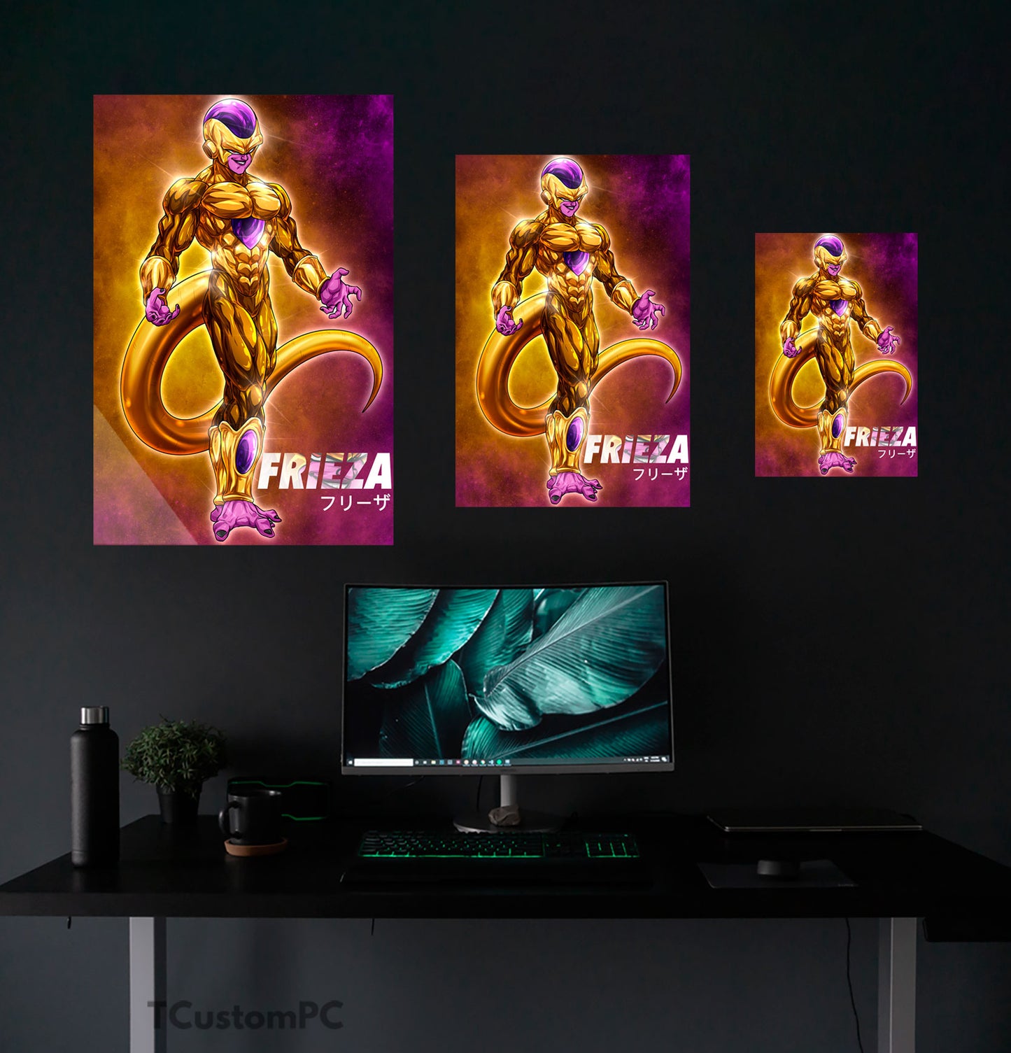 Wall Art Golden Frieza 1 DB