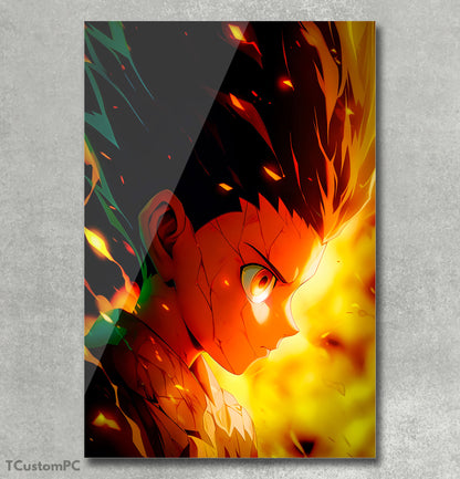 Gon Hunter x Hunter painting