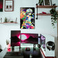 Wall Art Gon Killua HxH Colorfull