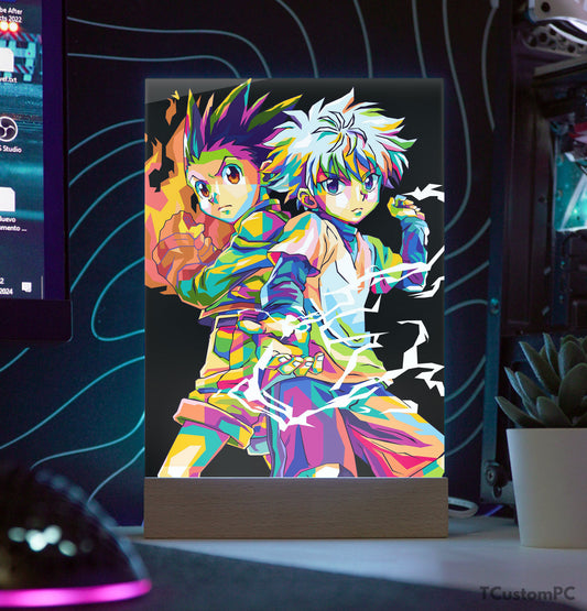 TC-Lamp Gon Killua HxH Colorfull