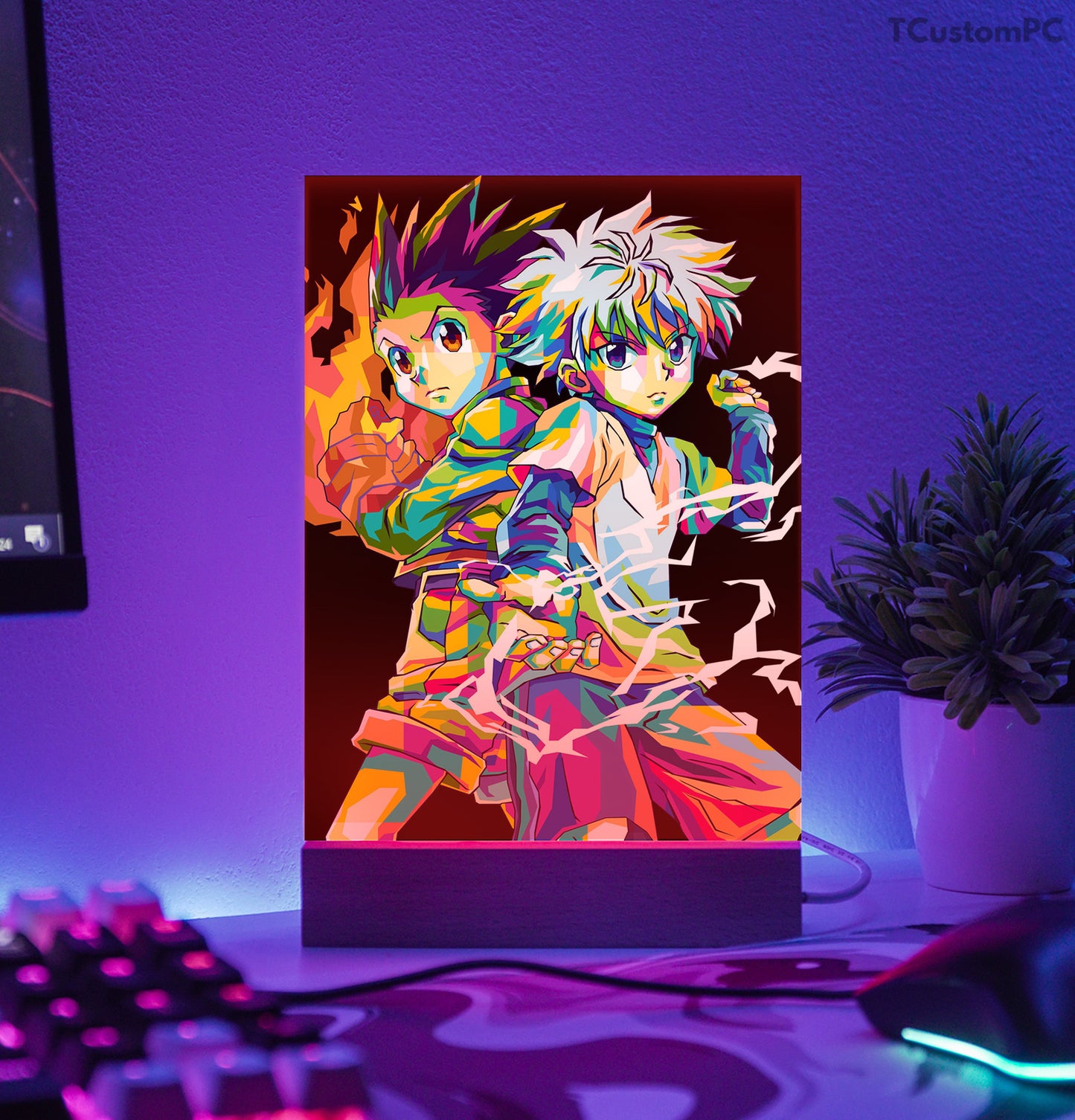 TC-Lamp Gon Killua HxH Colorfull