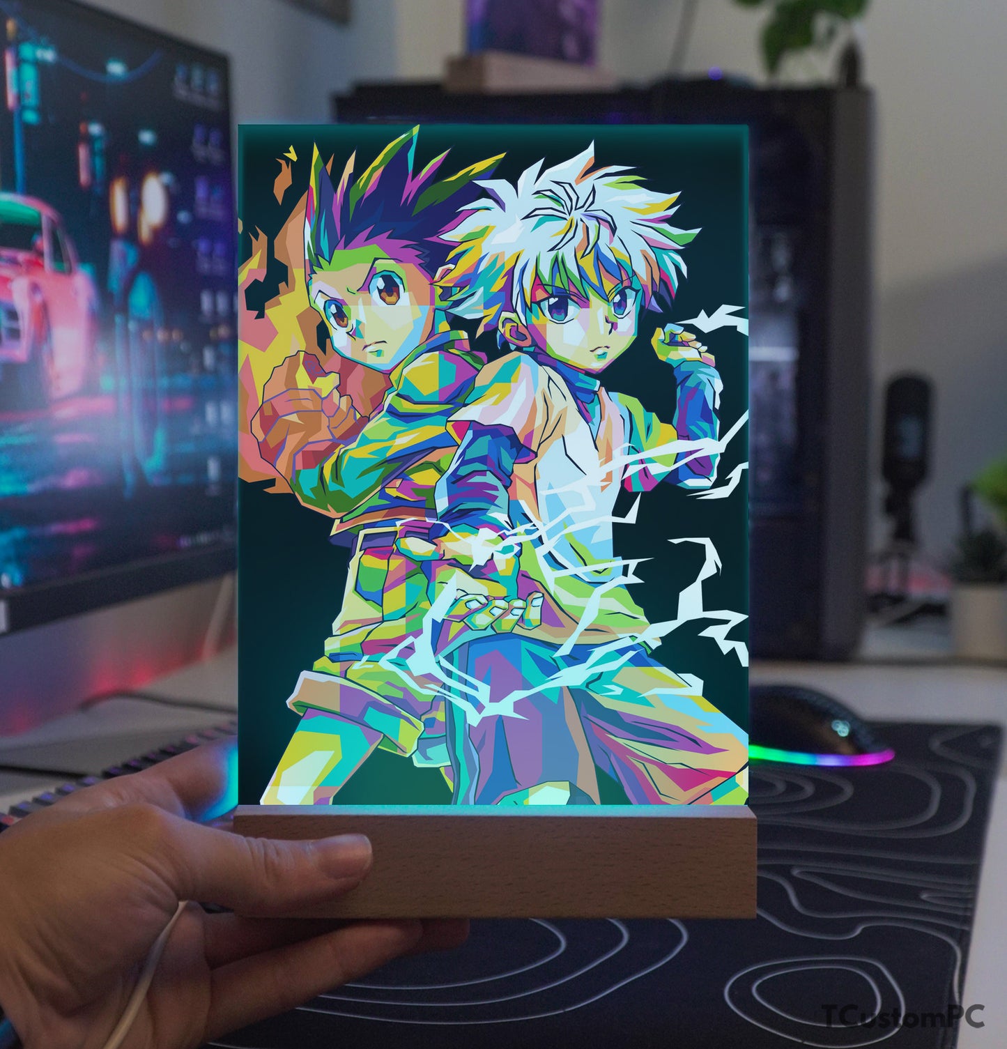 TC-Lamp Gon Killua HxH Colorfull