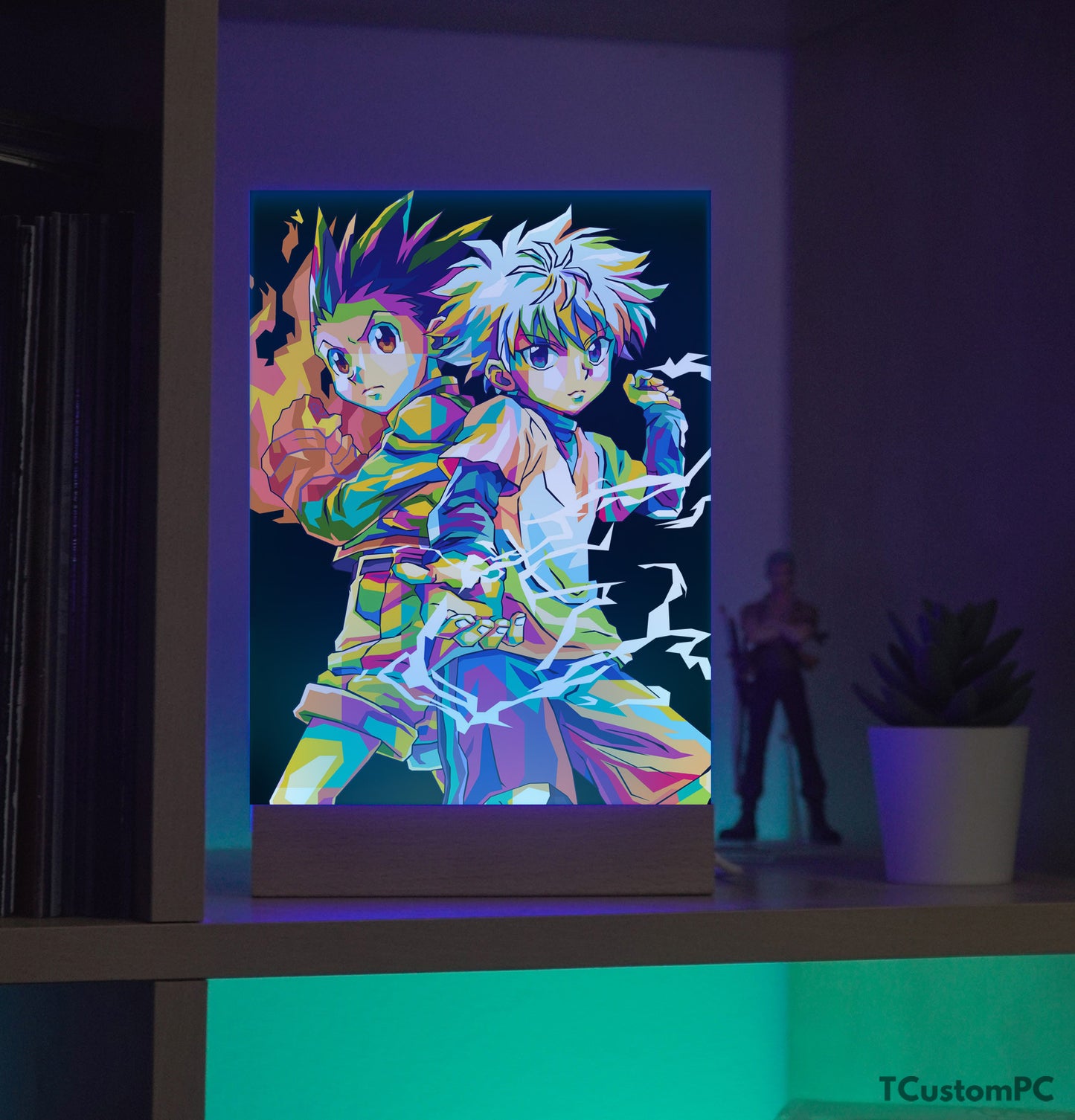 TC-Lamp Gon Killua HxH Colorfull