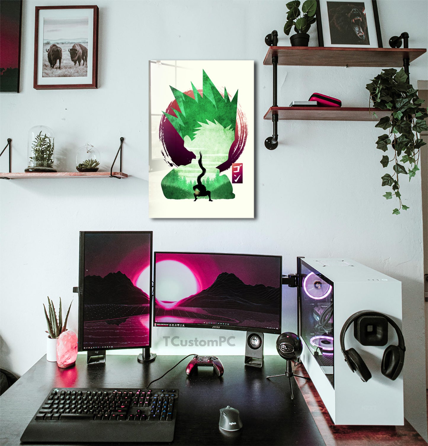 Gon W Minimalist Silhouette Frame