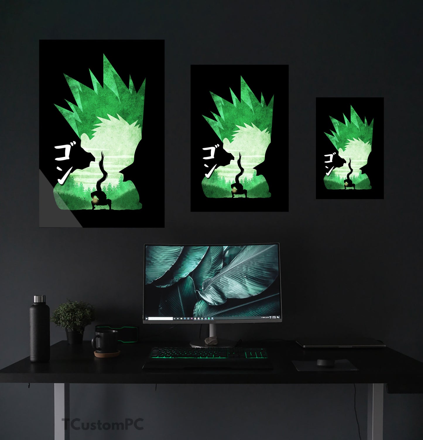 Gon Minimalist Silhouette painting