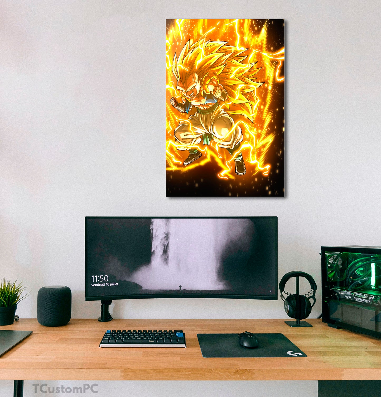 Wall Art Gotenks Ssj3 DB