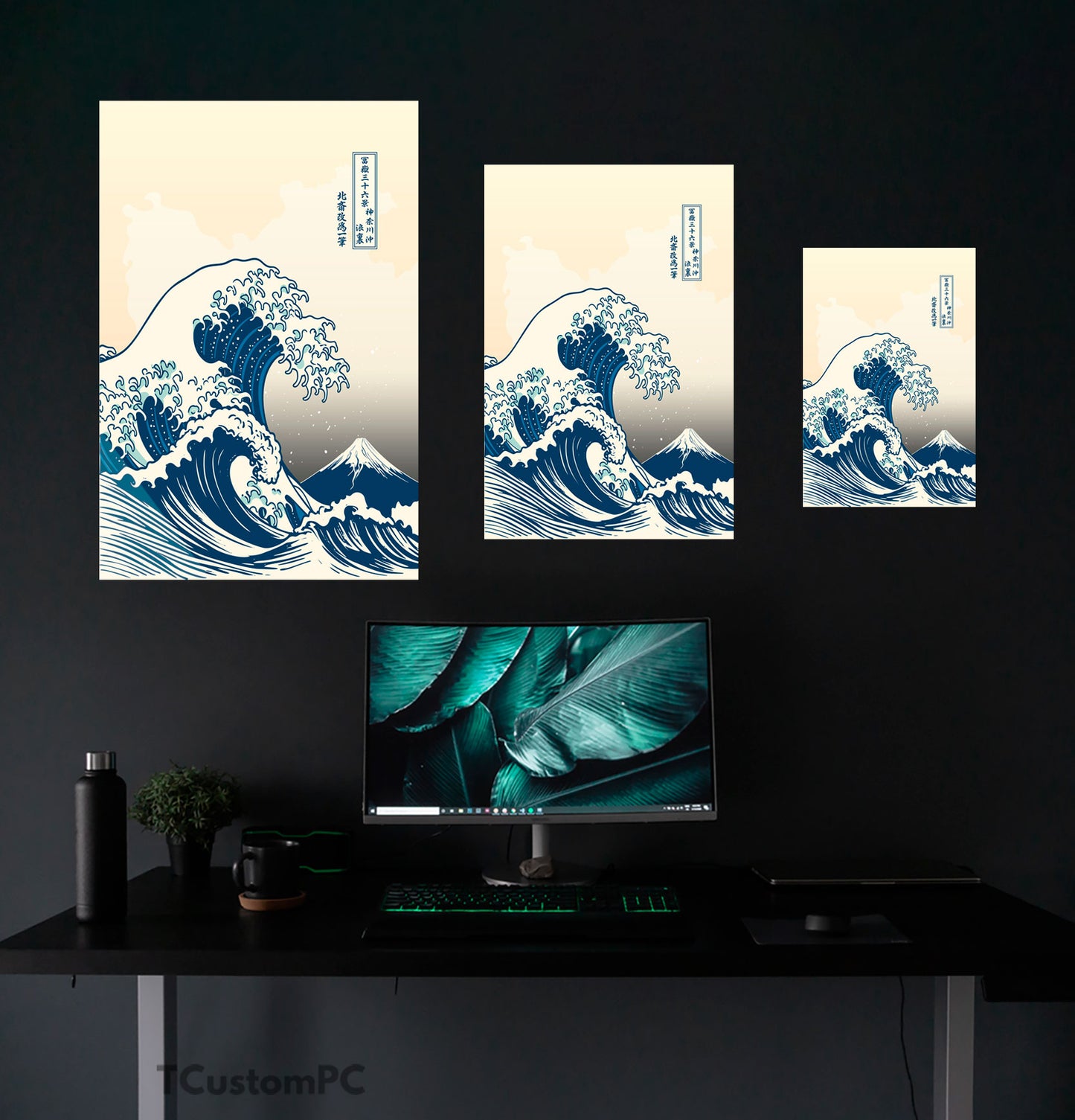 Pintura Great Wave off Kanagawa - Edição Original