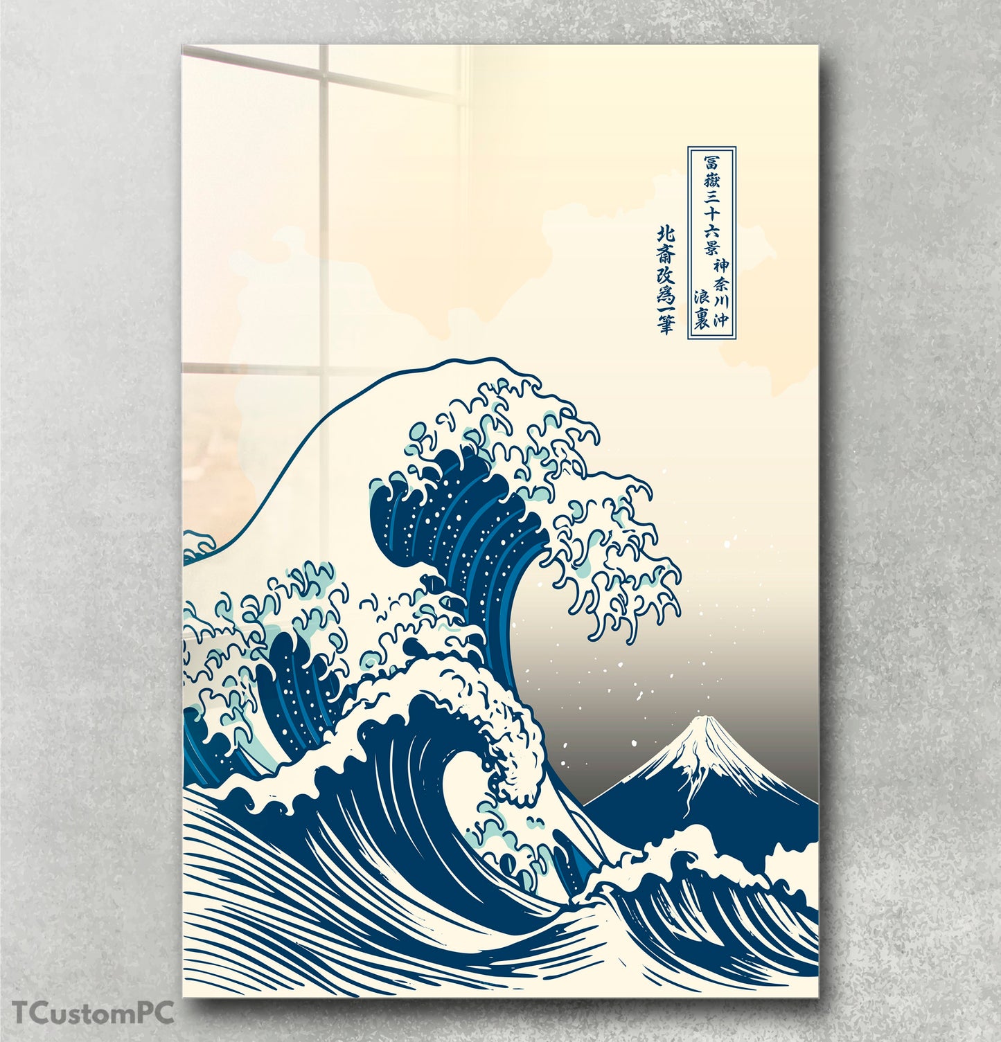 Great Wave off Kanagawa painting - Original Edition