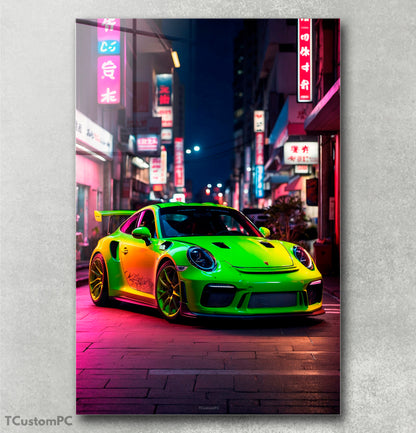 Quadro GT3 RS verde