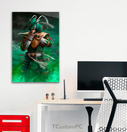 Green Ranger painting