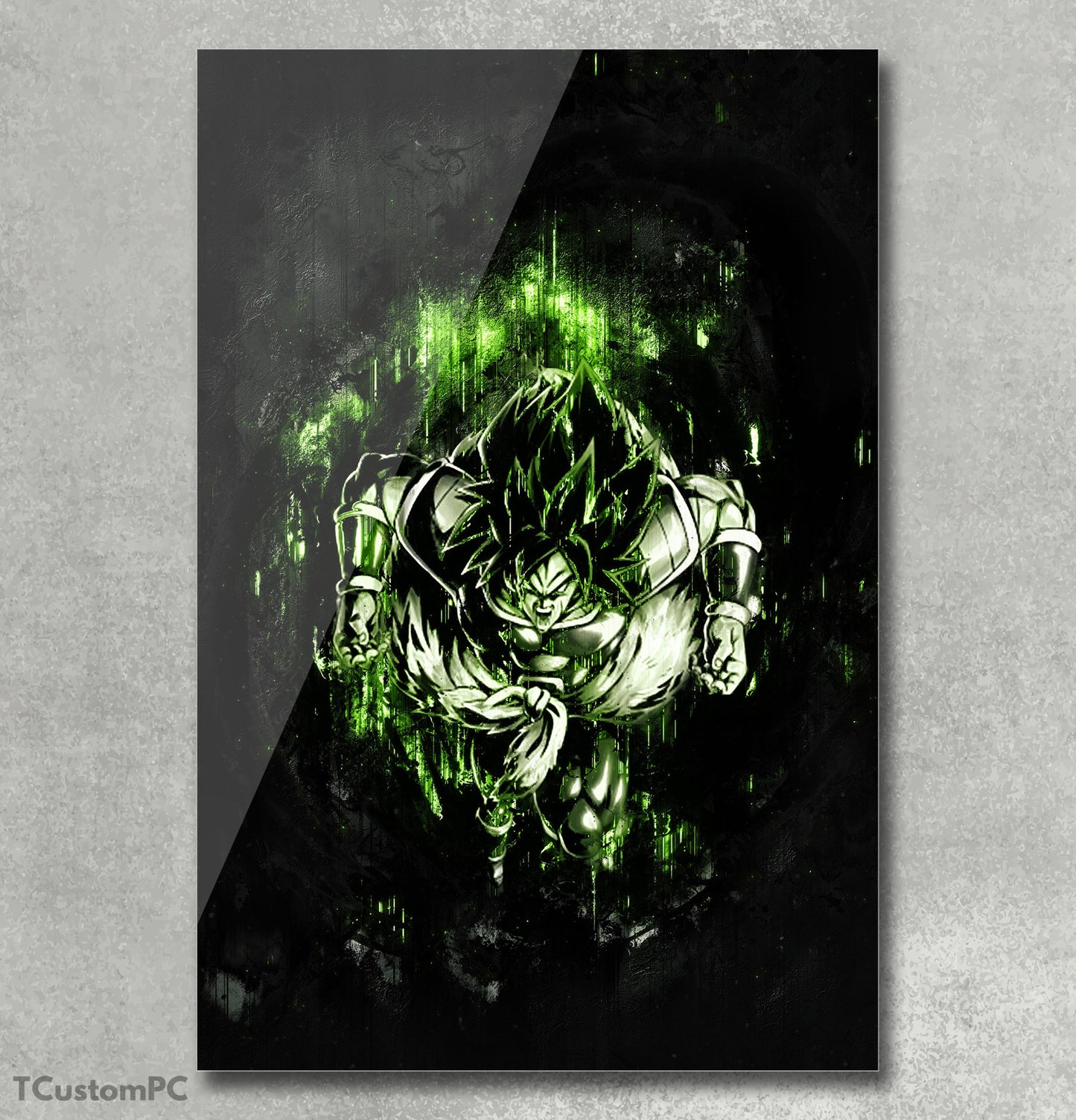 Green Fury painting