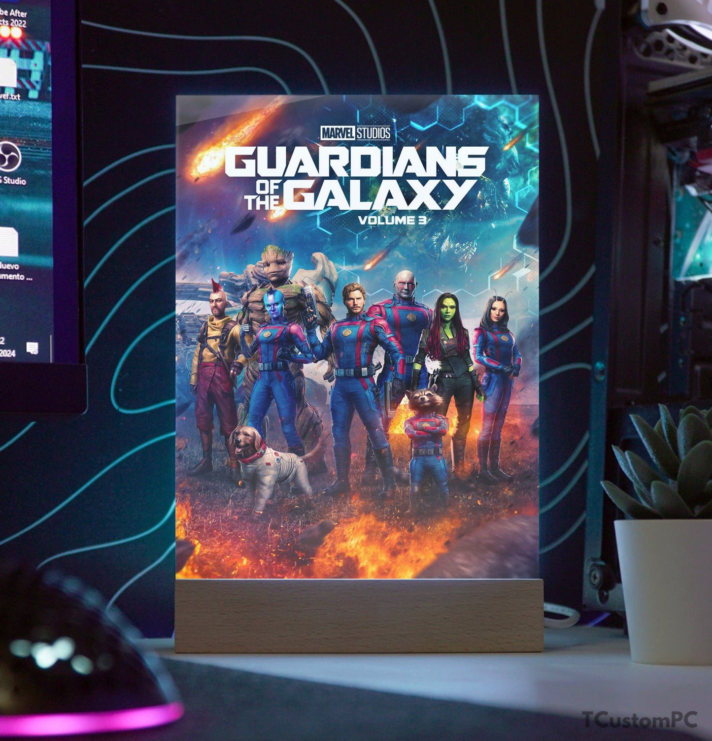 TC-Lamp Guardians of the Galaxy Vol3 Post Movie Box x1