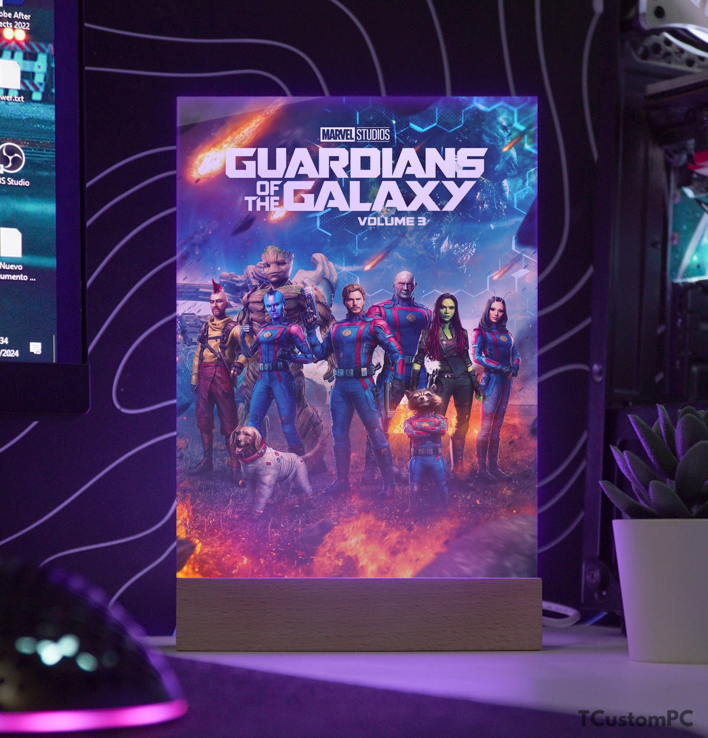 TC-Lamp Guardians of the Galaxy Vol3 Post Movie Box x1