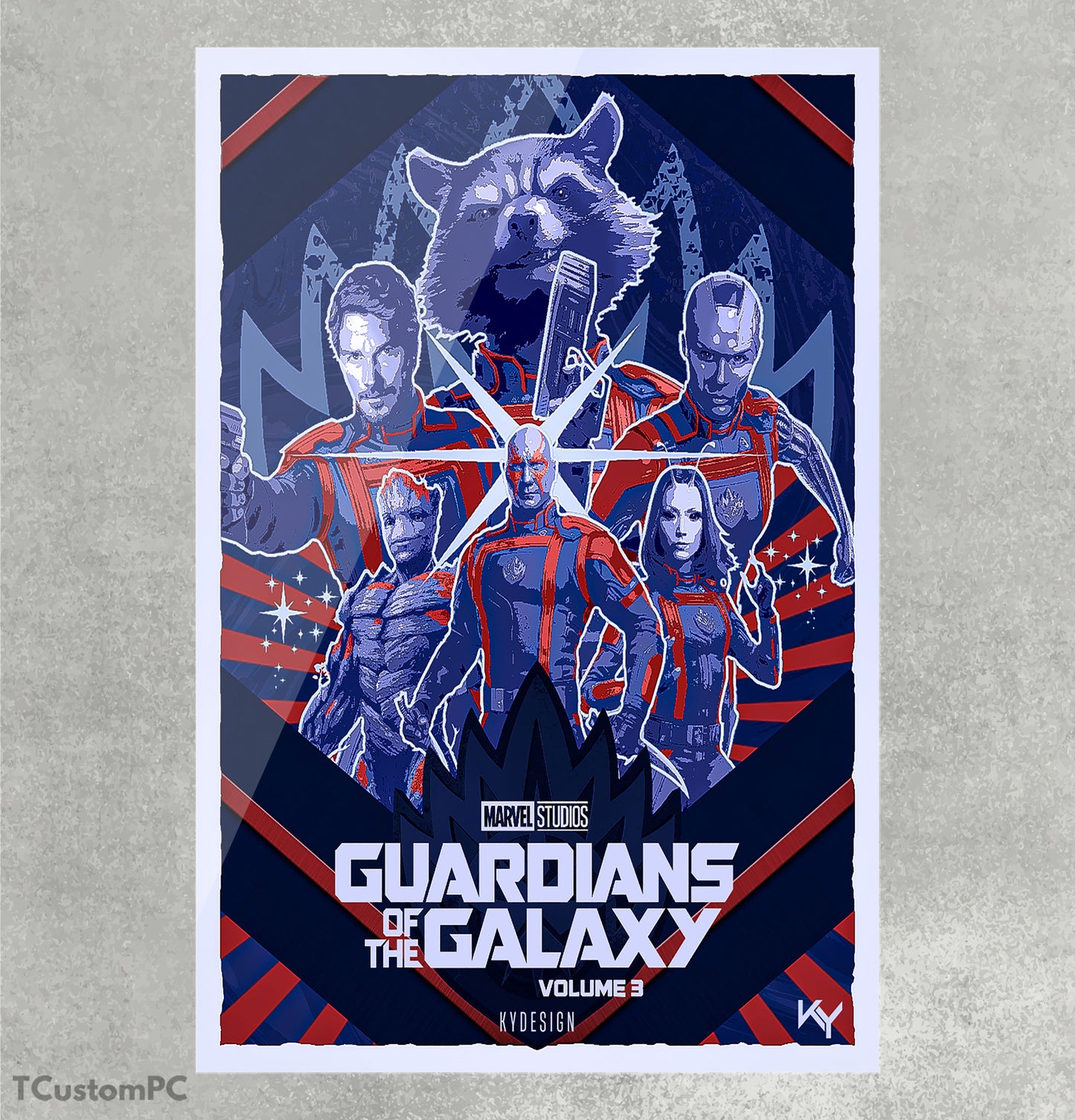 Guardians of the Galaxy v1 painting - KY