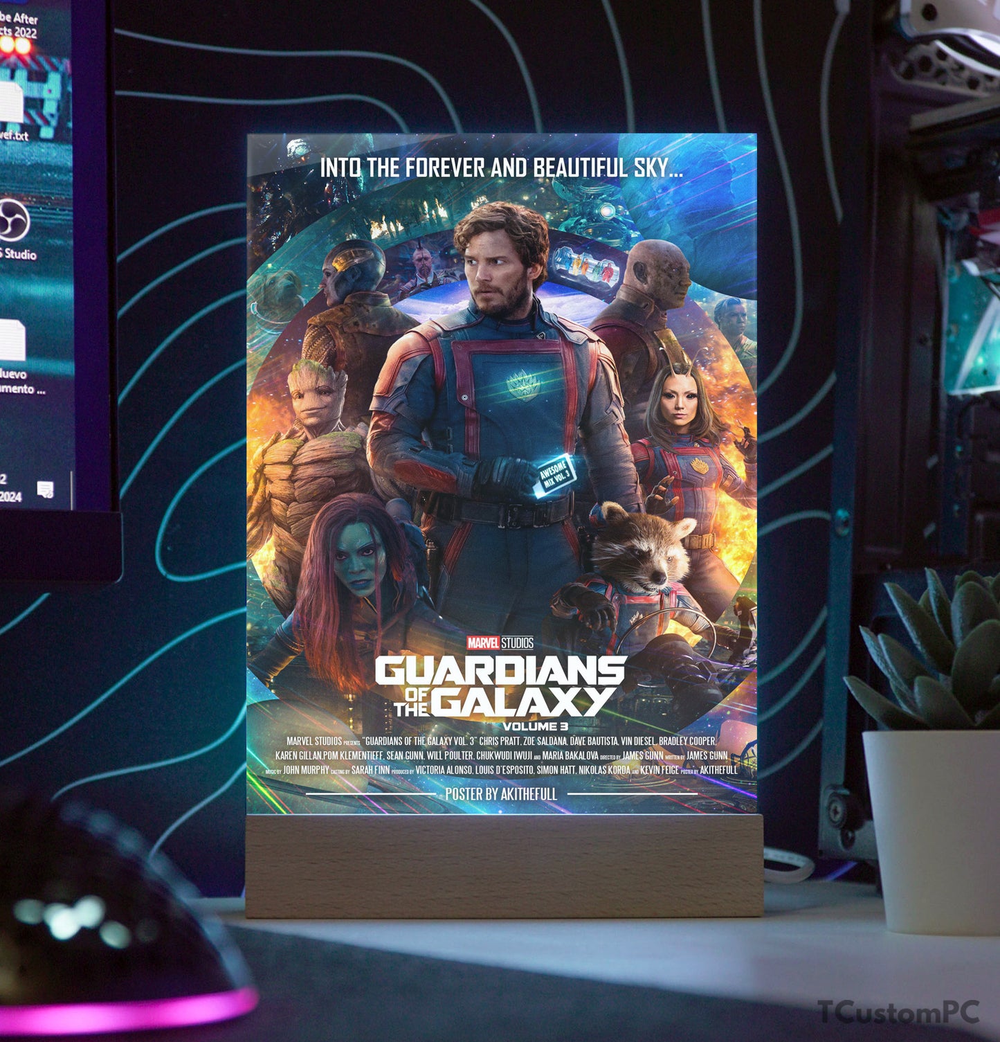 TC-Lamp Guardians Of The Galaxy Vol 3 Frame x1