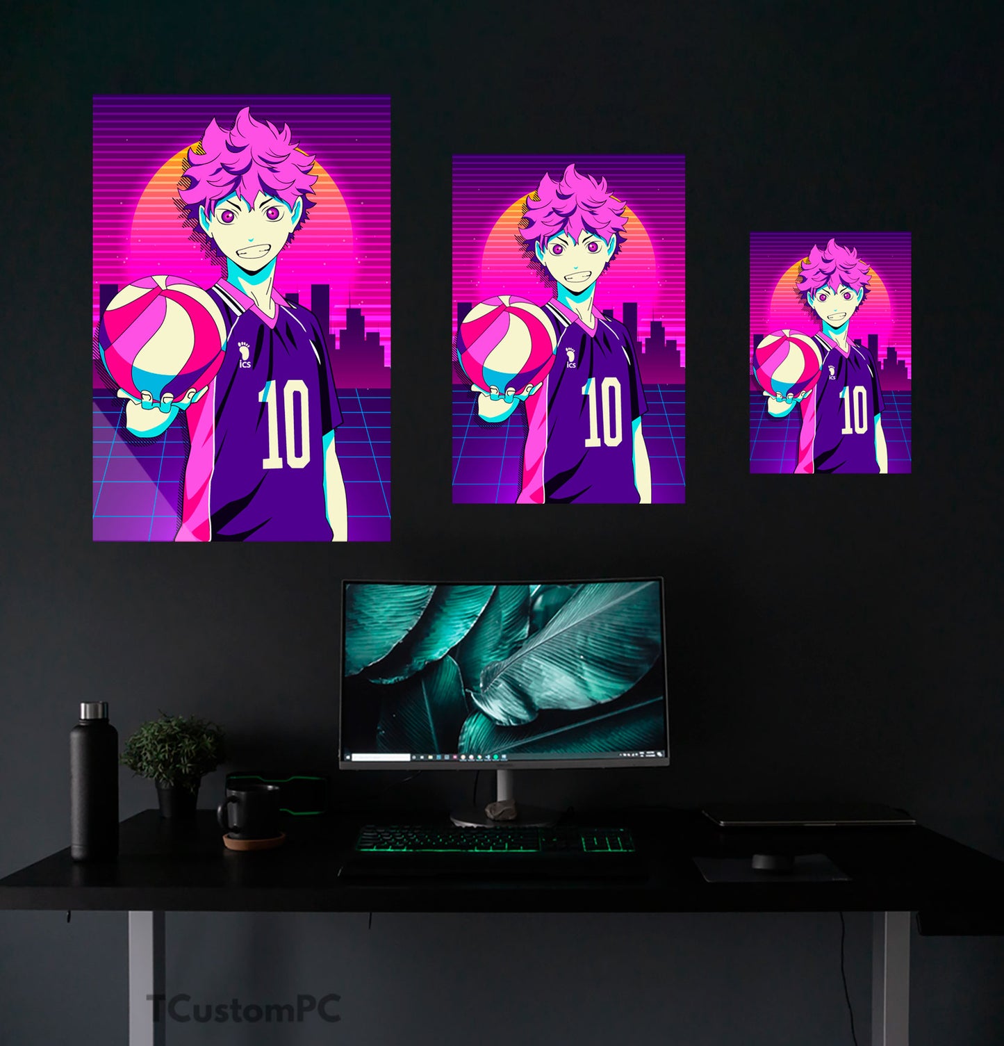 Haikyuu Hinata Shouyou painting