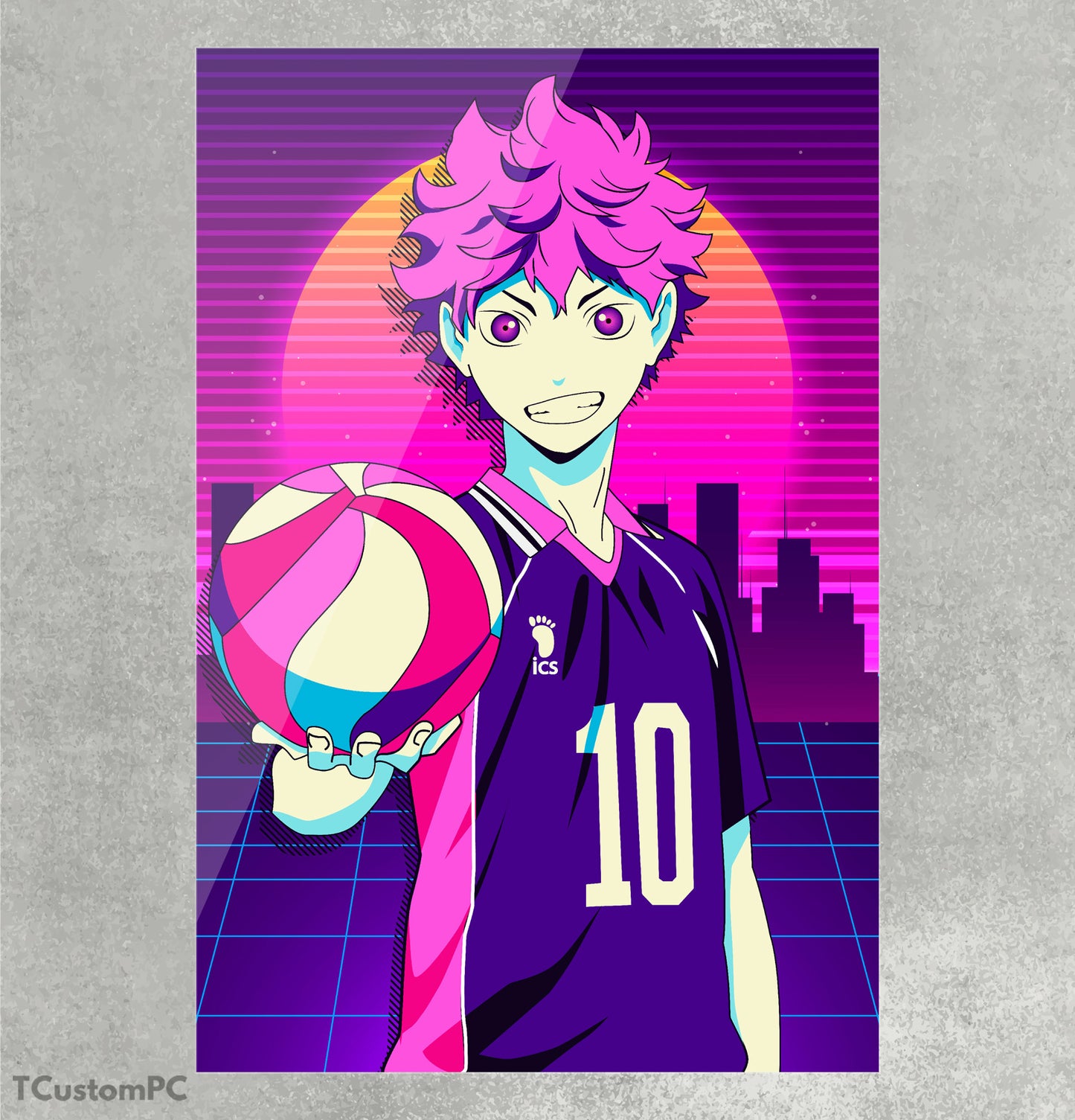 Haikyuu Hinata Shouyou painting