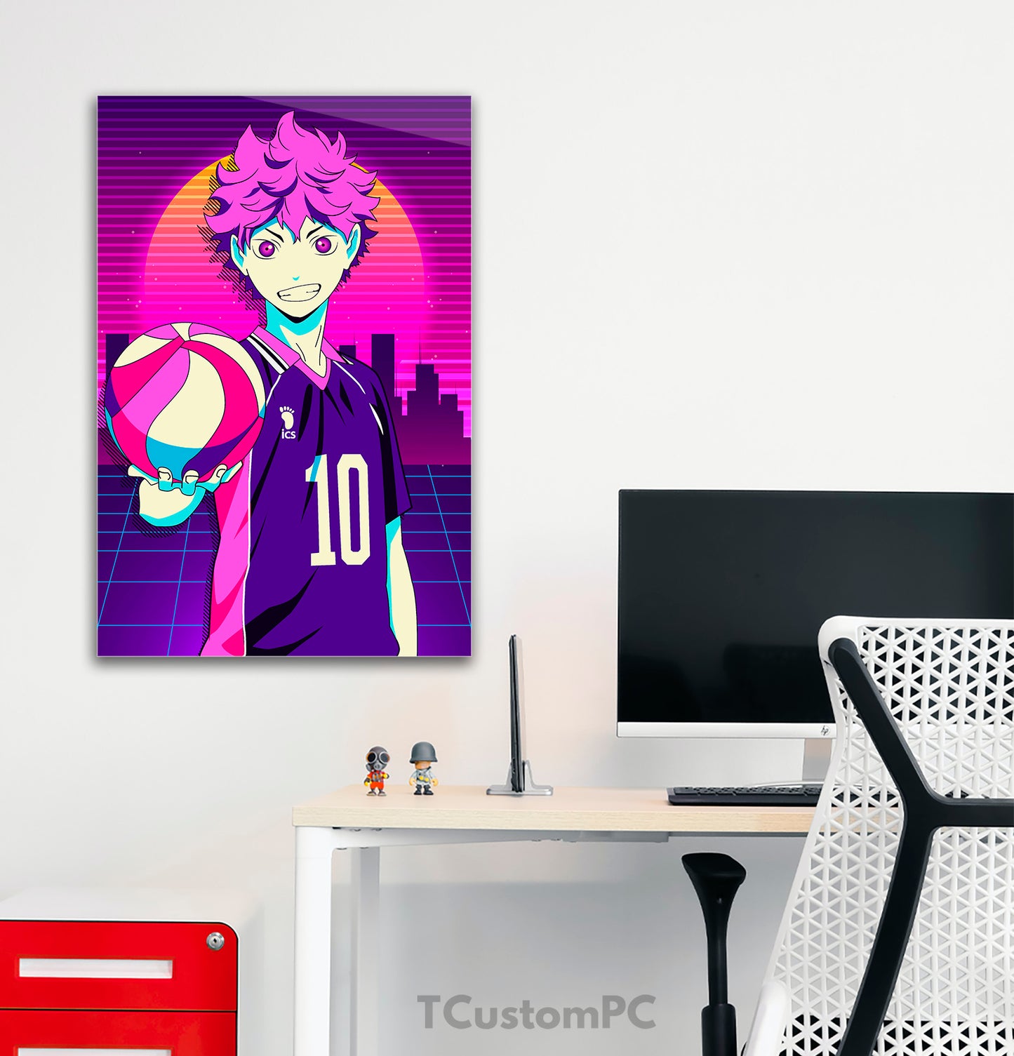 Haikyuu Hinata Shouyou painting