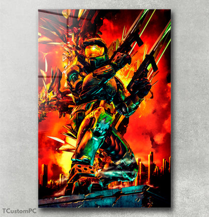 Cuadro Halo Master Chief