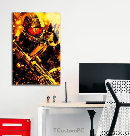 Pintura do chefe mestre de Halo 2