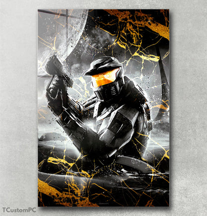 Pintura evoluída de combate Halo