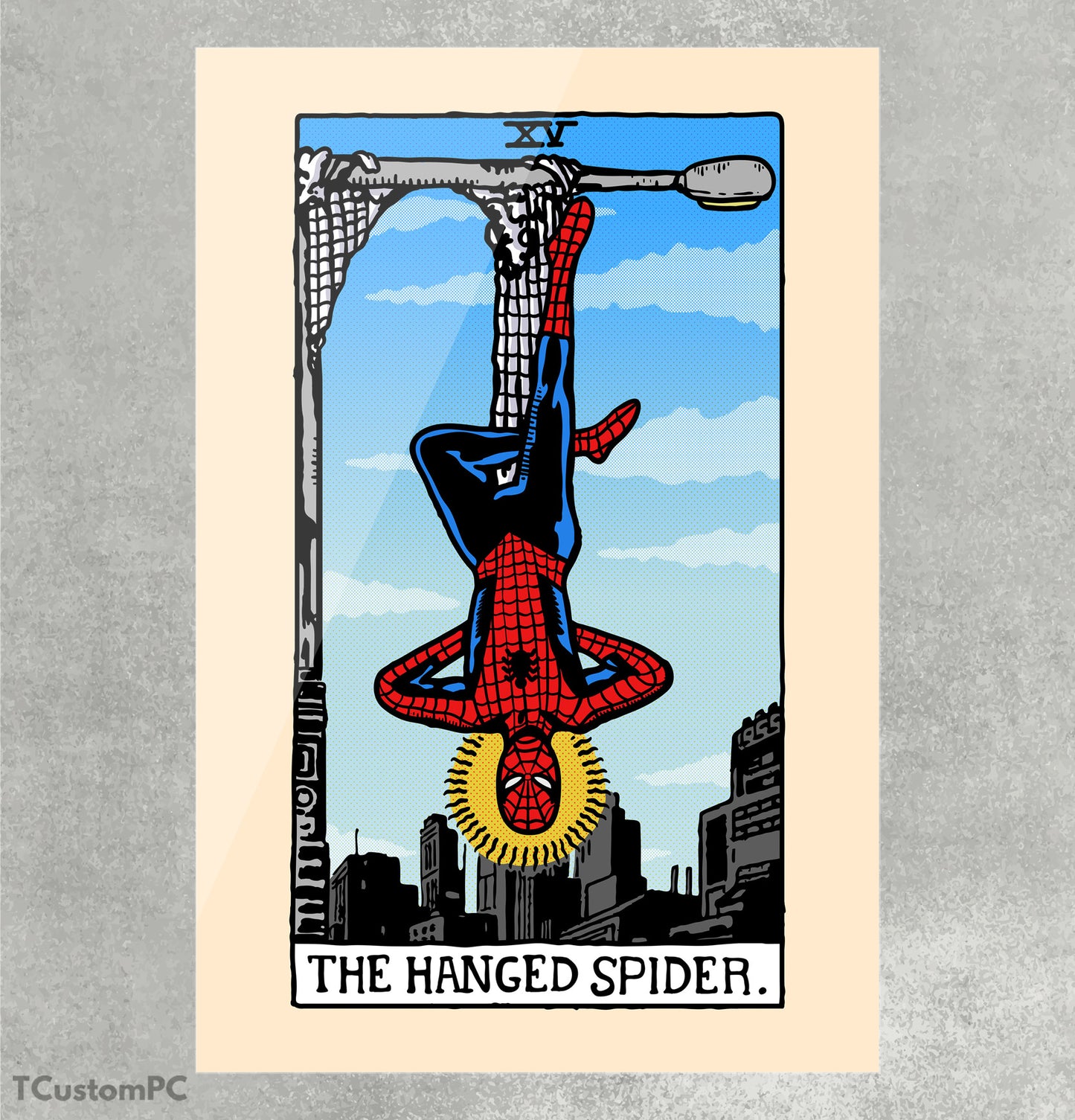Hanged Spider painting