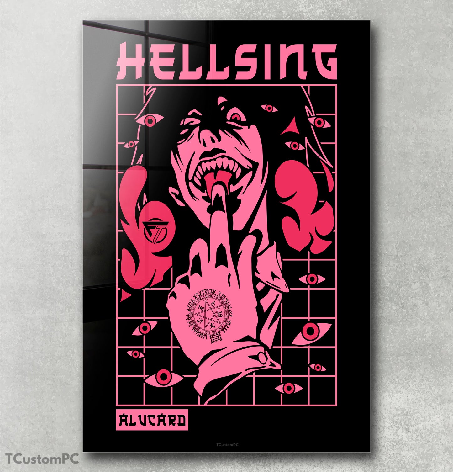 Pintura Hellsing, estilo de rua