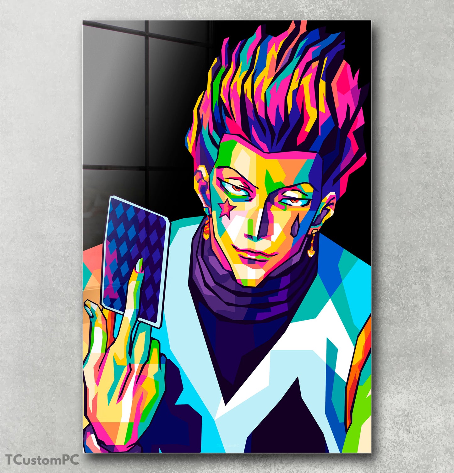 Pintura Hisoka Hunter x Hunter