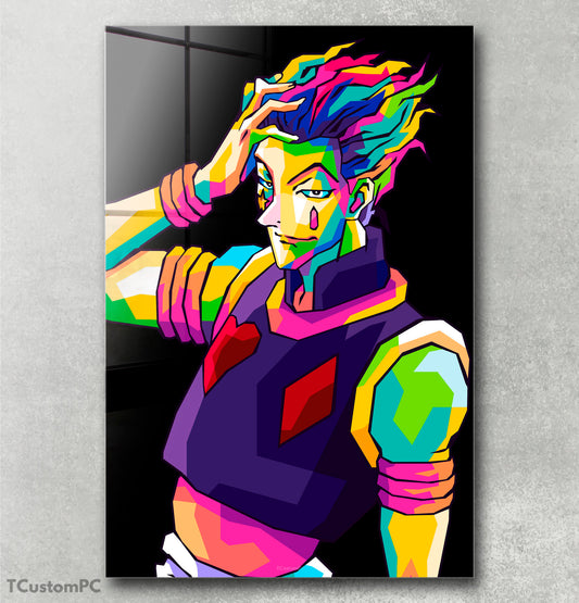 Hisoka painting