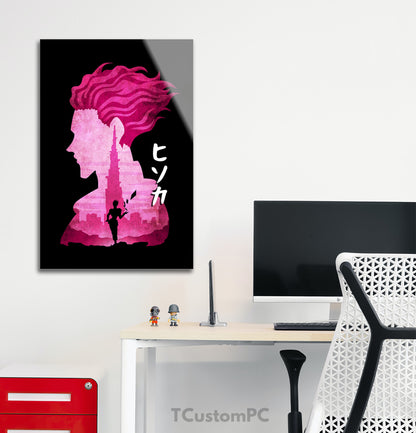 Hisoka Minimalist Silhouette painting