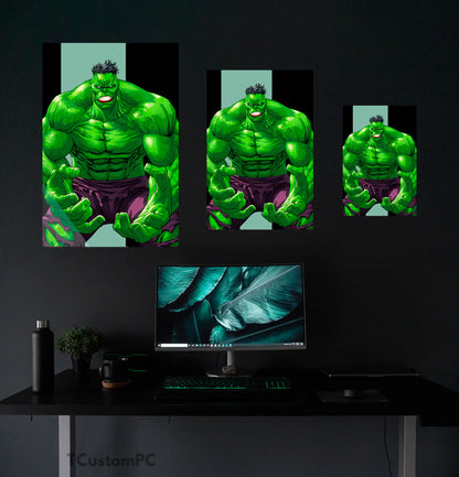 Pintura do Hulk