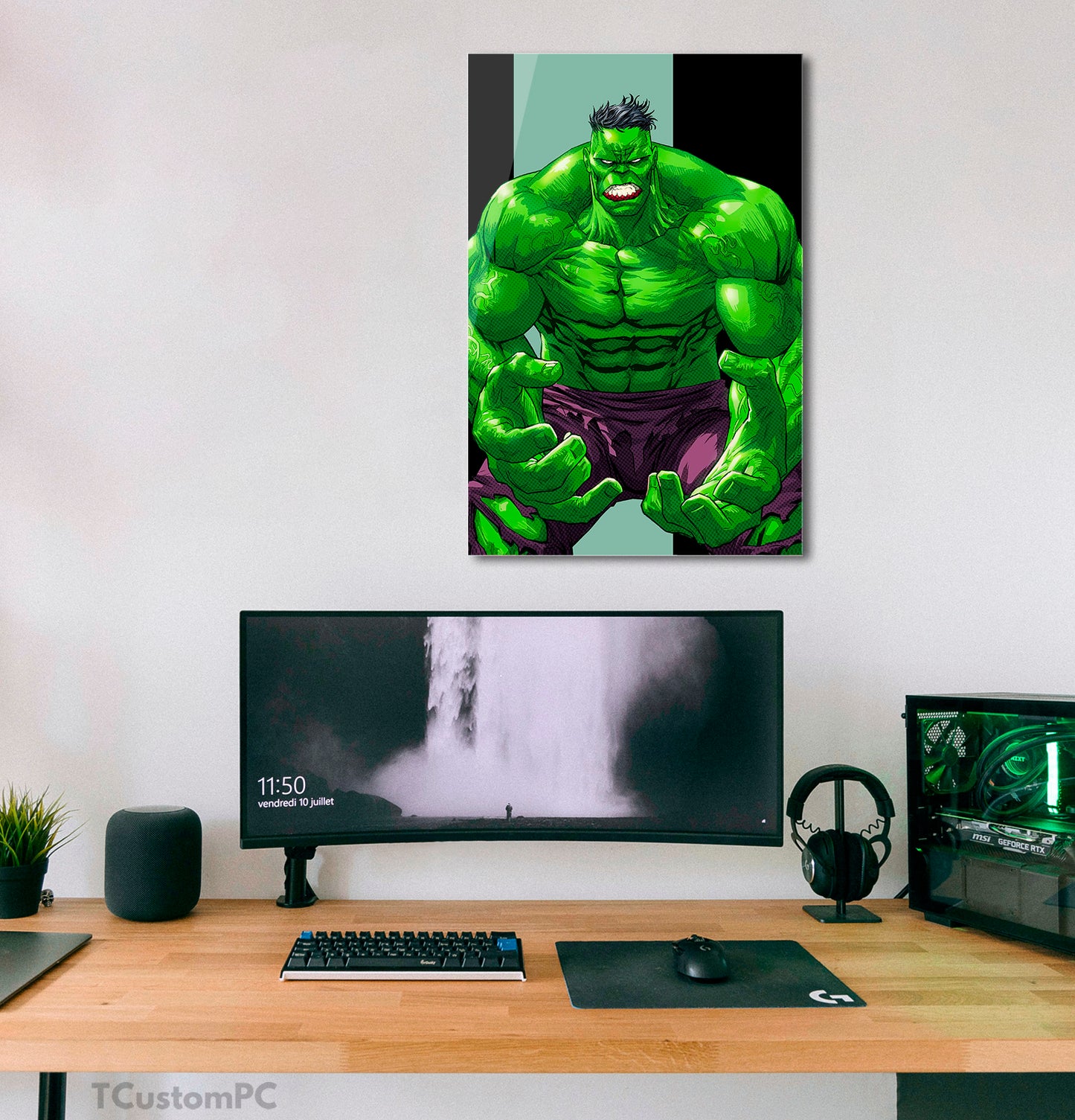 Hulk painting