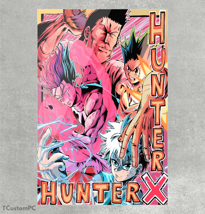 Pintura da capa Hunter x Hunter