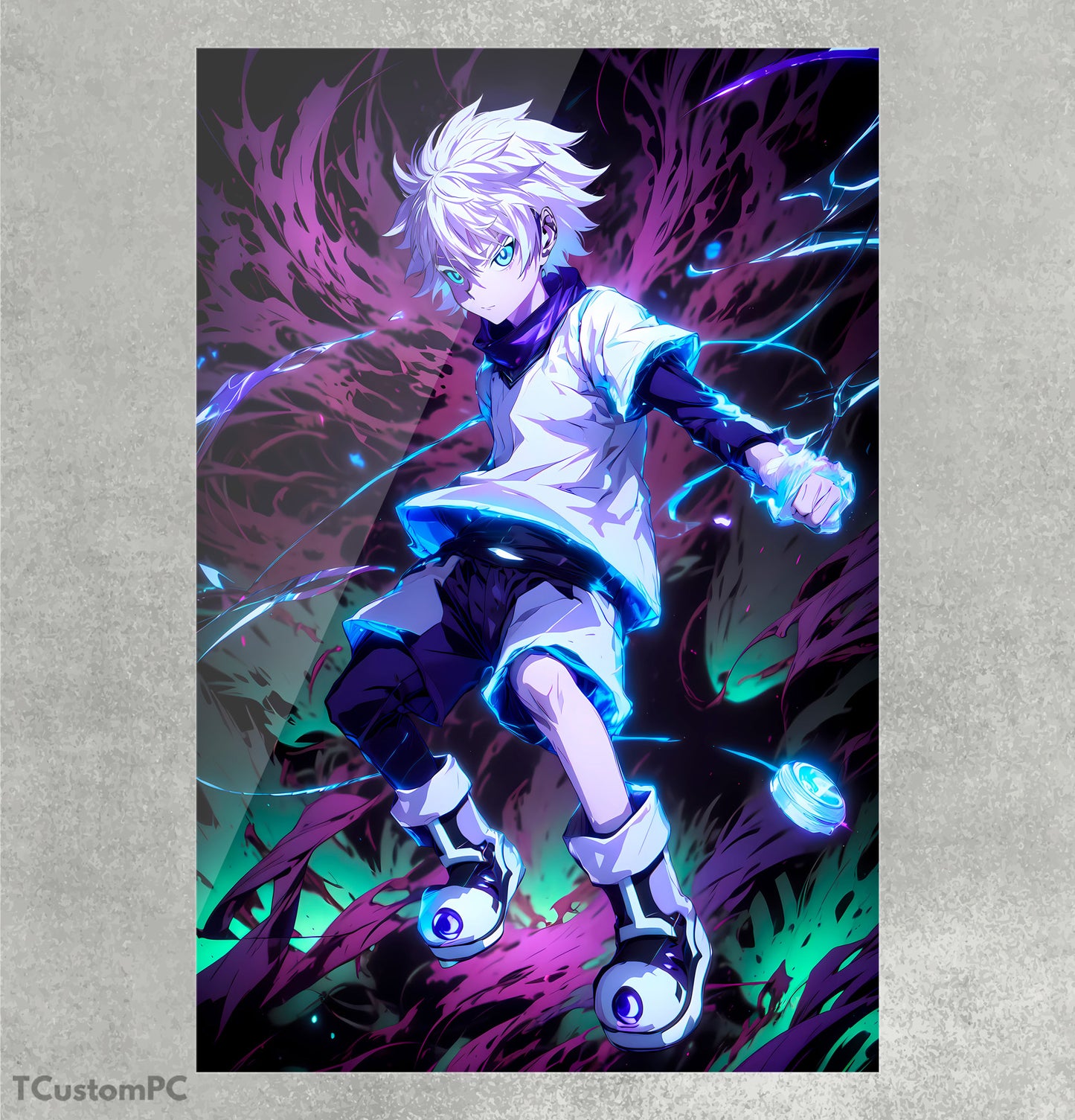 Pintura HxH Killua 2