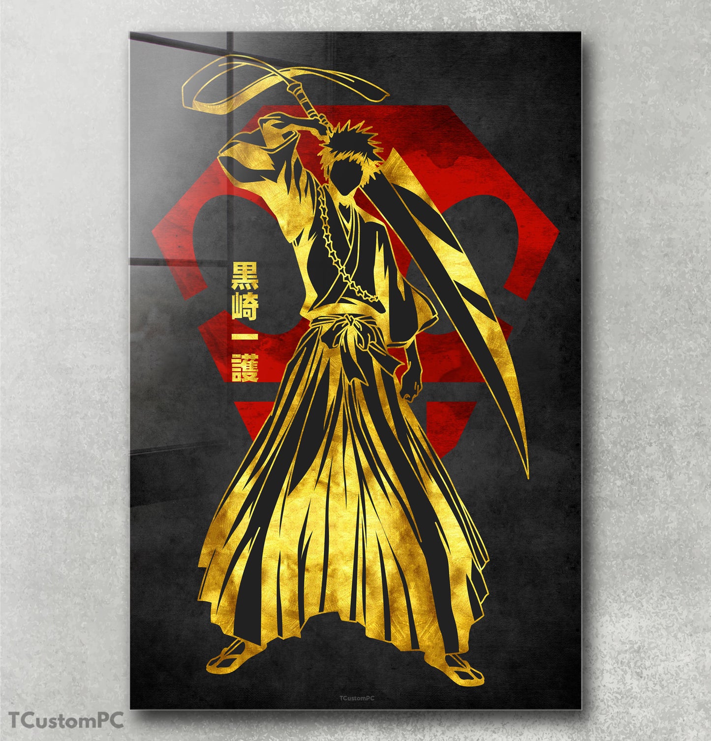 Pintura Ichigo 2 Vermelho Dourado