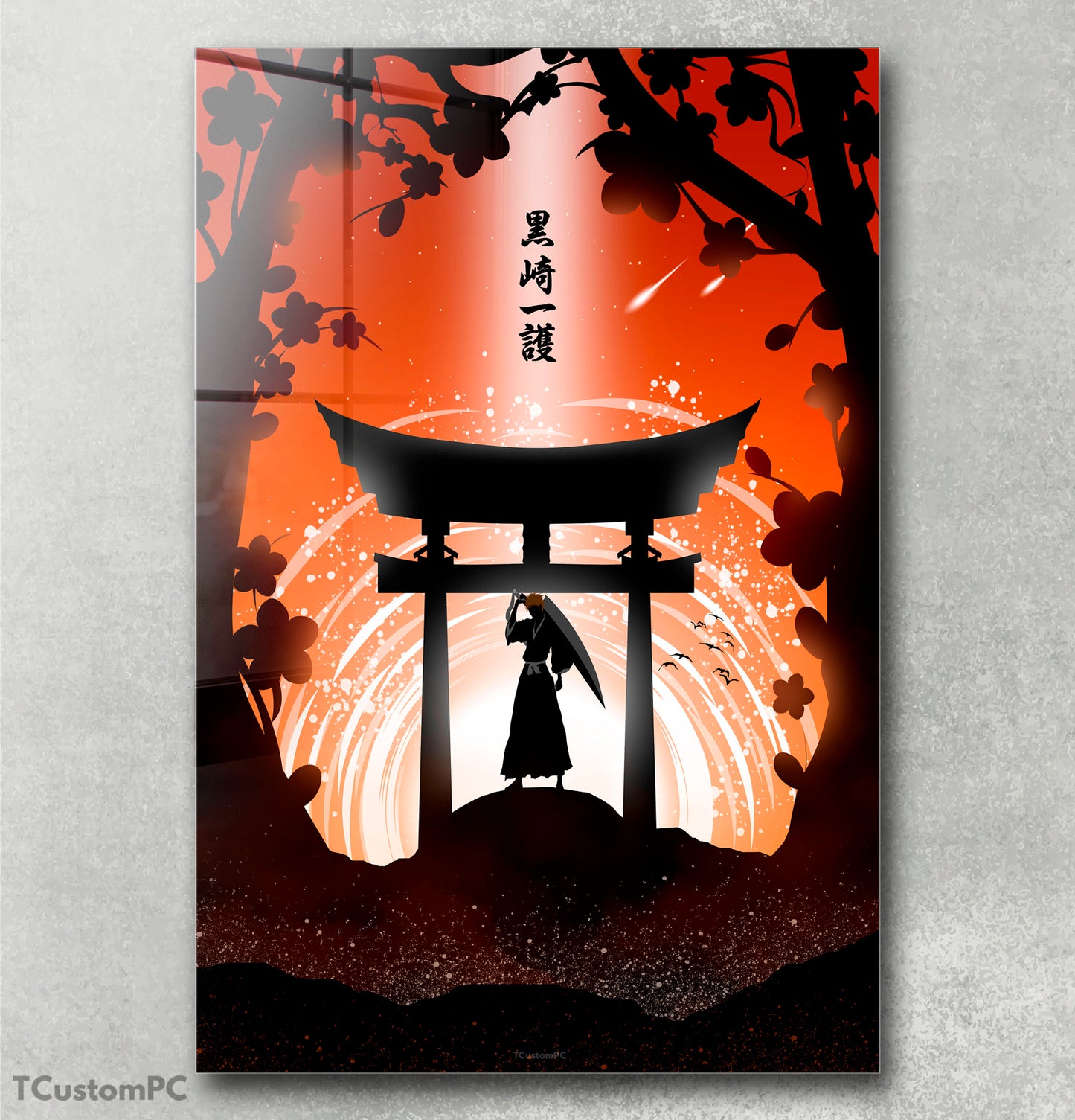 Moon V2 Ichigo Bleach painting