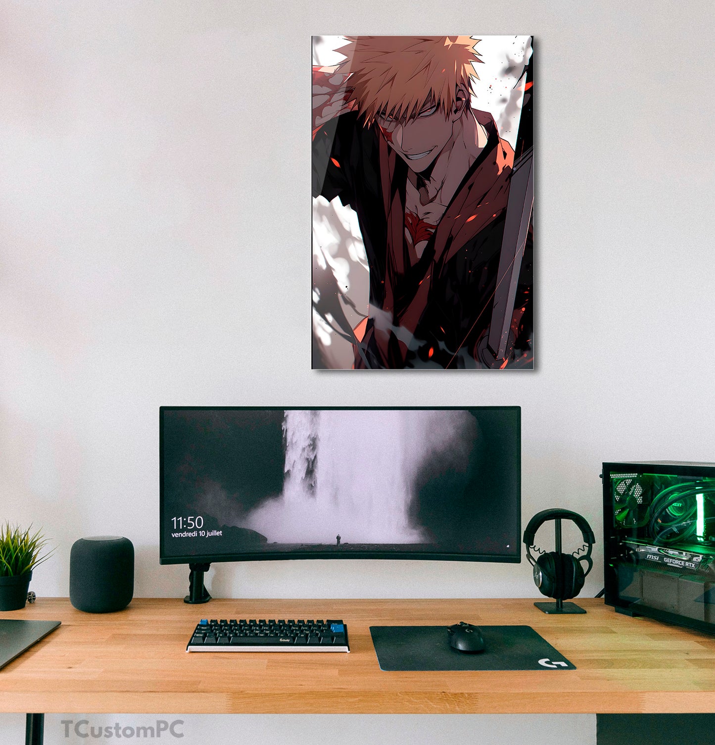 Ichigo Bleach painting