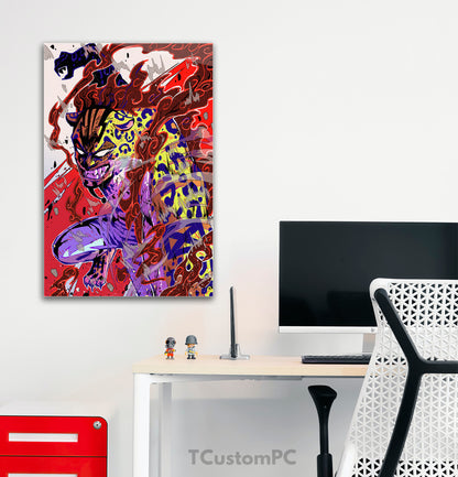 Rob Lucci One Piece Government Beast Painting