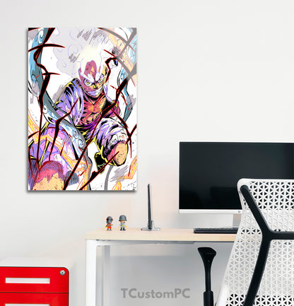 Wall Art Gear 5 Luffy One Piece