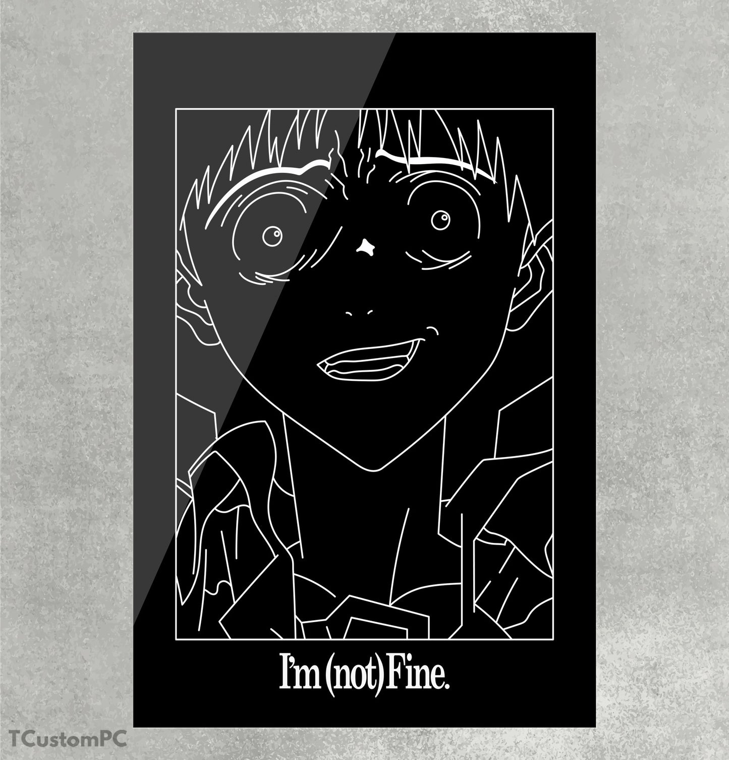 Im Not Fine painting