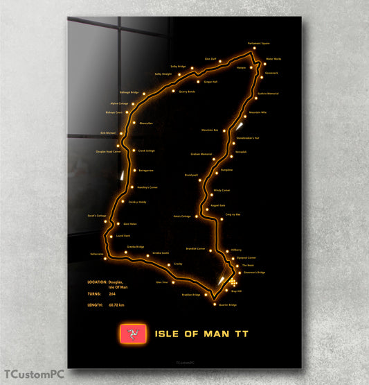 Cuadro Isle of Man TT Circuit