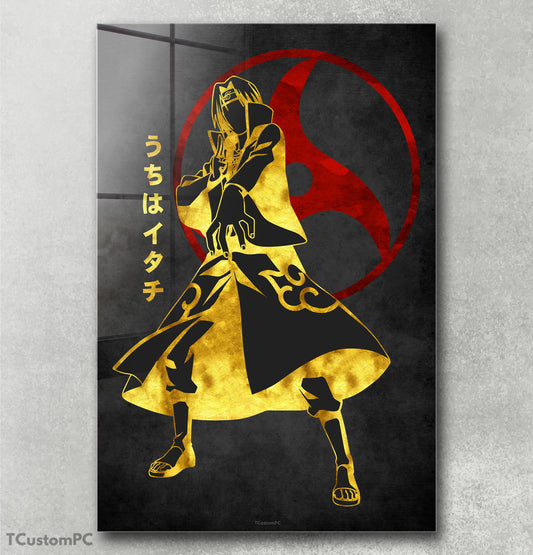 Itachi 2 Red Golden painting