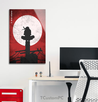 Itachi 2 Bloody Sky painting