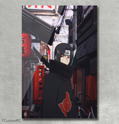 Itachi Uchihaa painting