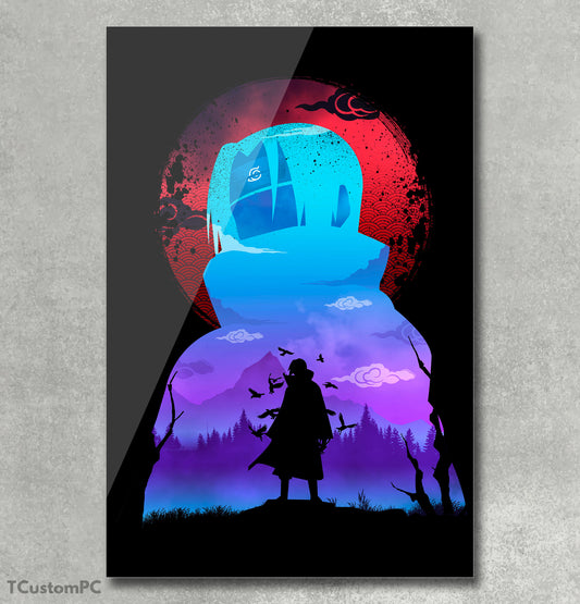 Cuadro de Itachi - Naruto, H
