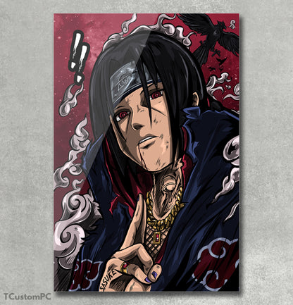 Itachi painting, Naruto