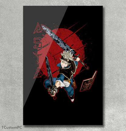 Japan 8 Asta Frame, Black Clover