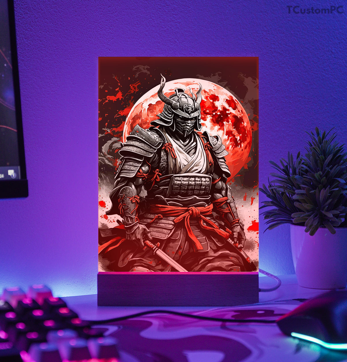 Led Design Samurai TC Lamp Japanese Samurai Moonlight, LÁMPARA LED RGB con Nuevos Diseños ...