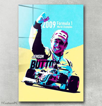 Moldura de Jenson Button